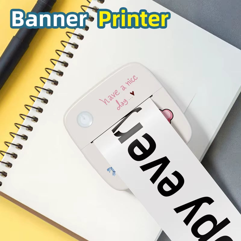 B2 Mini Printer Sticker Thermal Inkless Printer Ios Android Bluetooth Portable Printers Photo Printing Maker for Iphone Xiaomi